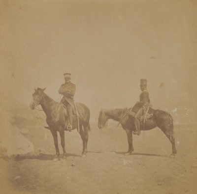 General Sir John Pennefather and an Orderly by Roger Fenton