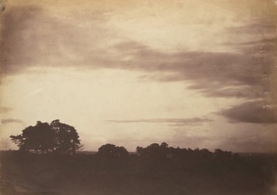 Landscape with Clouds, probably 1856 by Roger Fenton