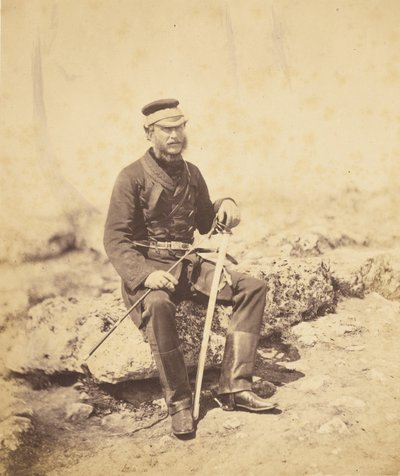 Lt. Col. Lord Burghersh, C.B. by Roger Fenton