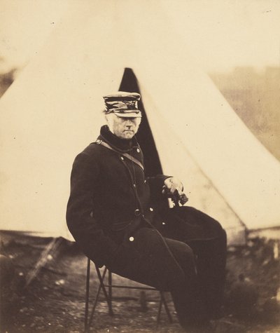 Lt. General Sir W.J. Codrington, K.C.B. by Roger Fenton
