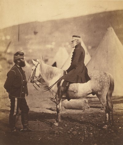 Lt. General the Honorable Sir J.Y. Scarlett, K.C.B. by Roger Fenton