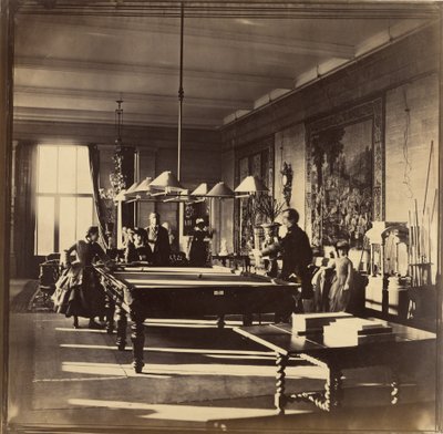 [The Billiard Room, Mentmore House] by Roger Fenton