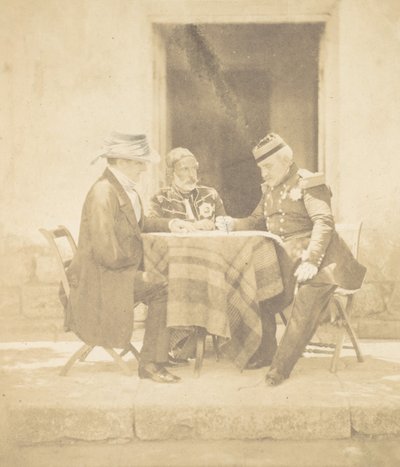 The Council of War on the Morning of the Taking of the Mamelon by Roger Fenton