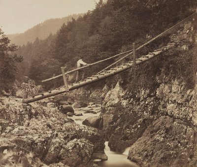 The Miners Bridge, on the Llugwy, North Wales by Roger Fenton