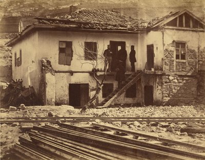 The Old Post Office, Balaklava by Roger Fenton