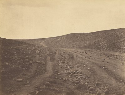 The Valley of the Shadow of Death by Roger Fenton