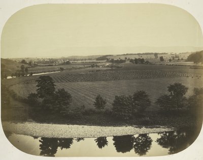 Valley of the Ribble and Pendle Hill, 1859 by Roger Fenton