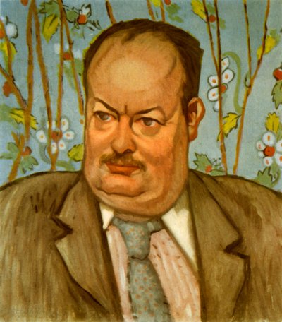 J. M. E. McTaggart, c1920 by Roger Fry