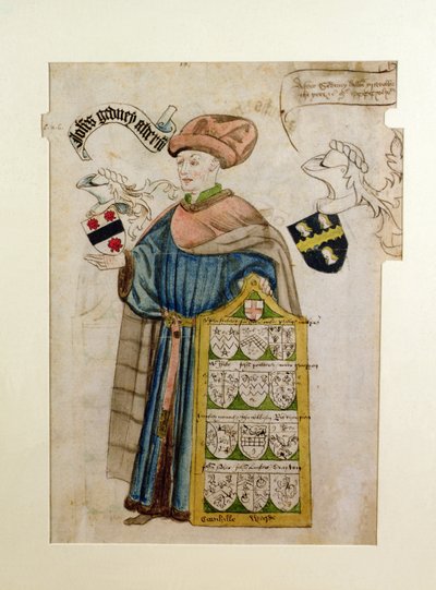 John Gedney in the Robes of the City Alderman, c.1450 by Roger Leigh
