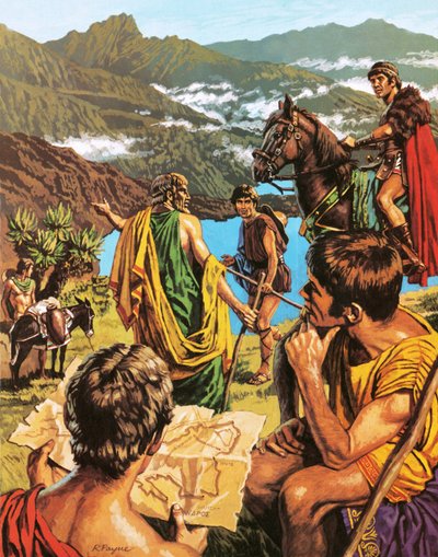 Diogenes, the Greek Explorer, Travelling in Africa by Roger Payne
