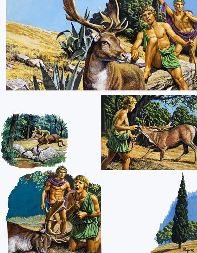 Legends of Ancient Greece: The Tree of Sorrow by Roger Payne