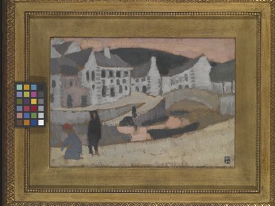 The Canal, Brittany Landscape by Roger de La Fresnaye