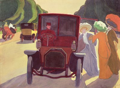 The Road with Acacias, 1908 by Roger de La Fresnaye