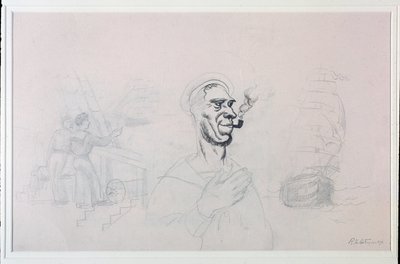 The sailor by Roger de La Fresnaye