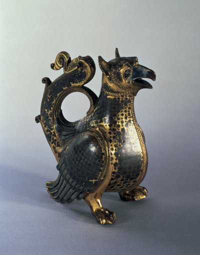 Water Jug in the Shape of a Griffin, Early 12th Century by Roger von Helmarshausen