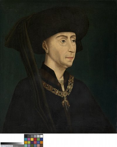 Portrait of Philip the Good by Rogier van der (after) Weyden