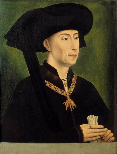 Portrait of Philippe the Good, Duke of Burgundy by Rogier van der (after) Weyden