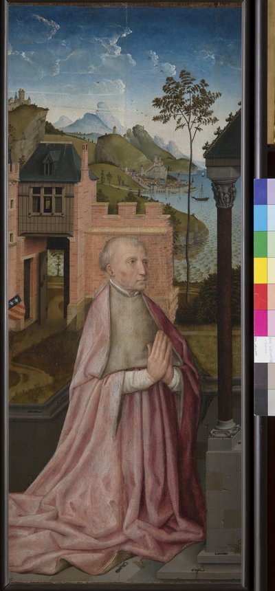 A Devotee in Prayer by Rogier van der (workshop of) Weyden
