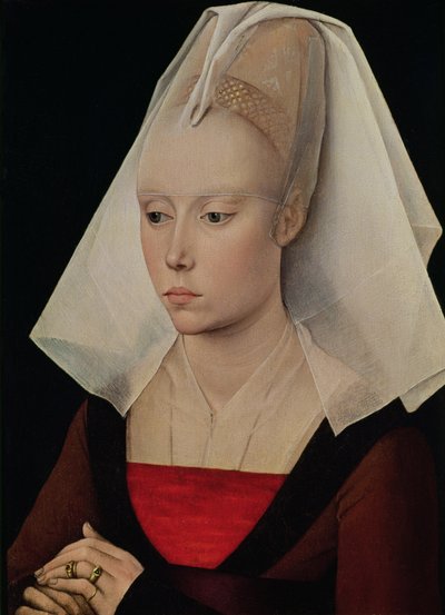Portrait of a Lady by Rogier van der (workshop of) Weyden