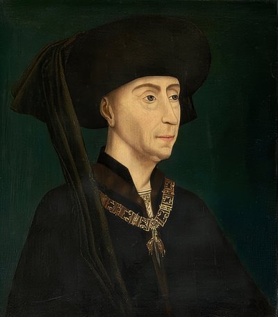Portrait of Philip the Good, Duke of Burgundy (1396-1467) by Rogier van der Weyden