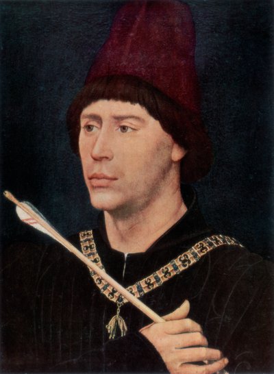 Portrait of Antoine, Bastard of Burgundy, c1456, 1927 by Rogier van der Weyden