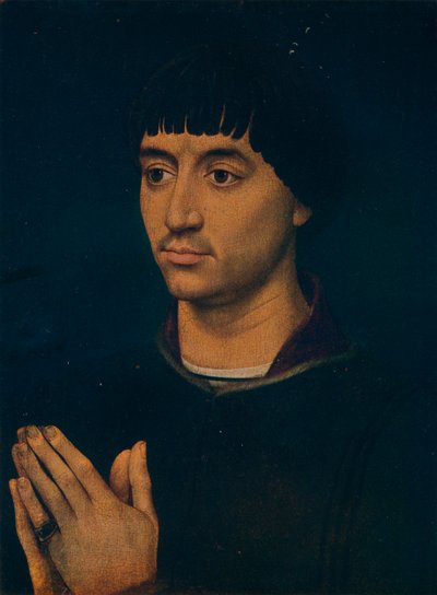Portrait of Jean Gros, c1460 by Rogier van der Weyden