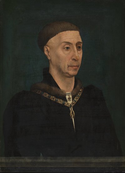 Portrait of Philip the Good by Rogier van der, Weyden