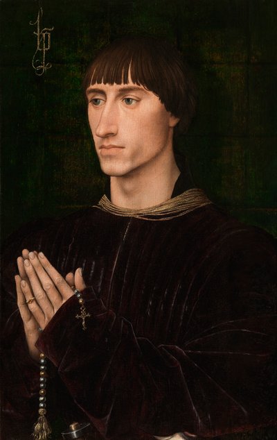 Portrait of Philippe de Croÿ by Rogier van der Weyden