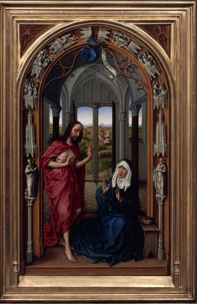 The Altar of Our Lady Miraflores Altar by Rogier van der Weyden