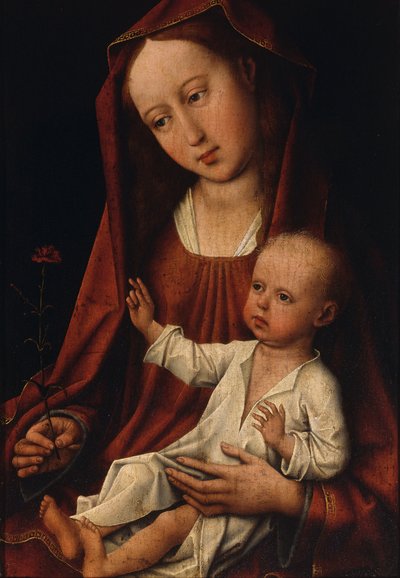 The Virgin with the Carnation by Rogier van der Weyden