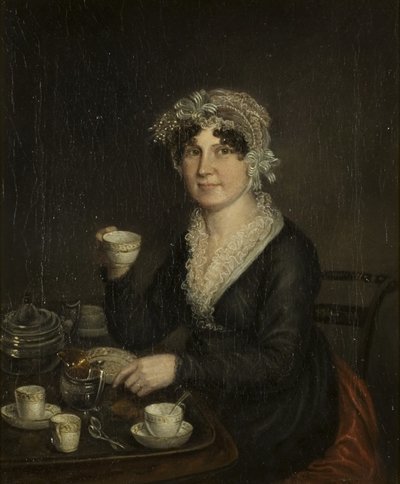 Portrait of Mrs Ellen Sharples by Rolinda Sharples