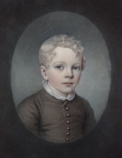 Edgeworth King in a Brown Suit by Rolinda Sharples or Ellen Sharples