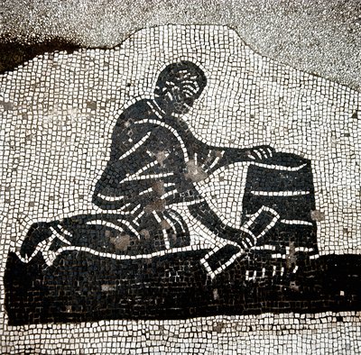 A Worker Filling a Bushel by Roman