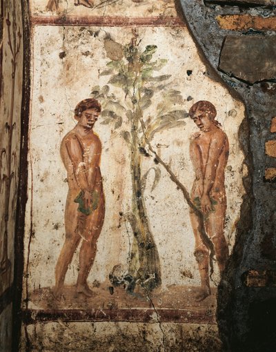 Adam and Eve in The Garden of Eden by Roman