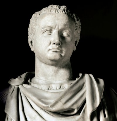 Bust of Vespasian by Roman