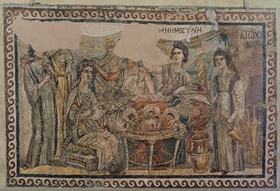 Funerary Symposium, from the Necropolis at Antioch by Roman