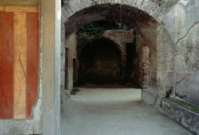 Glimpse of the Villa of the Mysteries, Pompeii by Roman