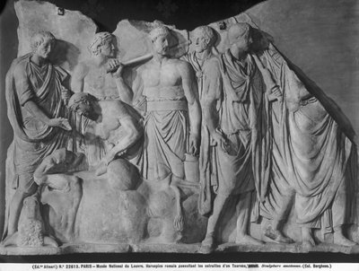 Haruspice Consulting the Entrails of a Bull by Roman