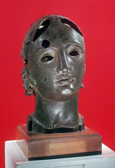Head of Apollo, from Nimes, 1st-2nd Century by Roman