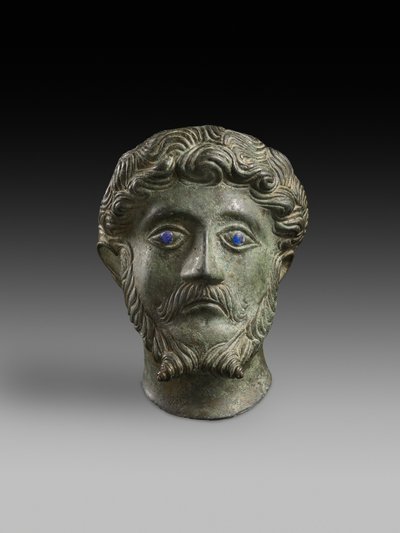 Head of Male with Inlaid Eyes 