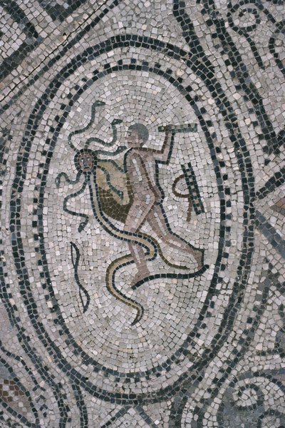 Hercules and the Lernaean Hydra, from the floor of 