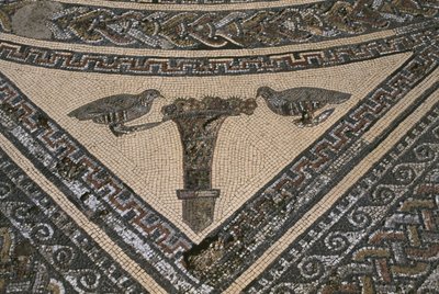 House of Orpheus, Orpheus Surrounded by Wild Animals (detail) by Roman