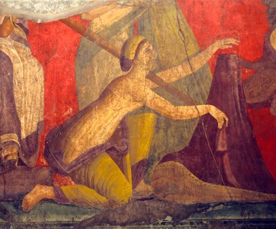 Initiation Rites of the Cult of Dionysus, Fresco from the Villa Dei Mysteri by Roman