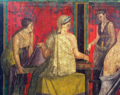 Initiation rites of the cult of Dionysus by Roman