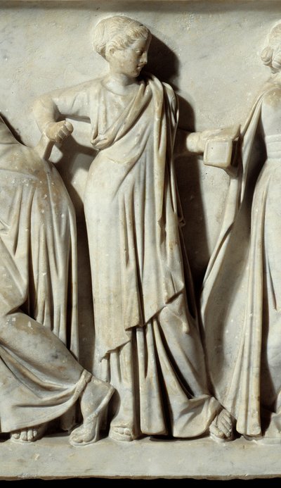 The Muse Calliope (detail) by Roman