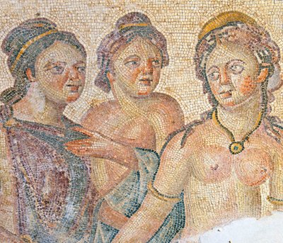 Leda and Her Housemaids (detail) by Roman