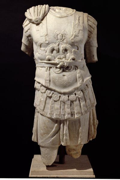Loricate Torso, Late 2nd Century AD by Roman