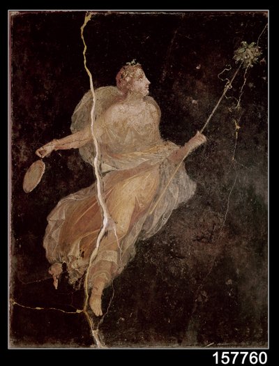 Maenad, from the House of the Ship, Pompeii by Roman