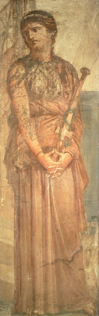 Medea Contemplating the Murder of Her Sons, from Herculaneum by Roman