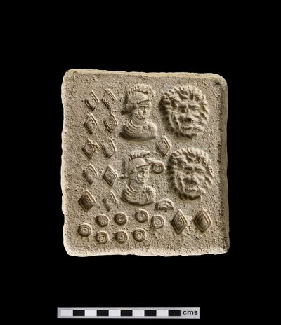 Mould for Making Applied Figures, North Africa by Roman